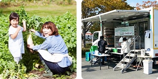 ※スペースシェアリング※1・体験農園※2目安期間：（※1）１日～／（※2）１年～